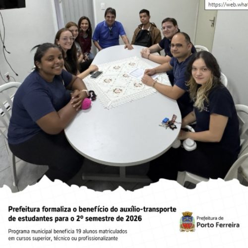 Porto Ferreira concede auxílio-transporte a 19 estudantes no segundo semestre