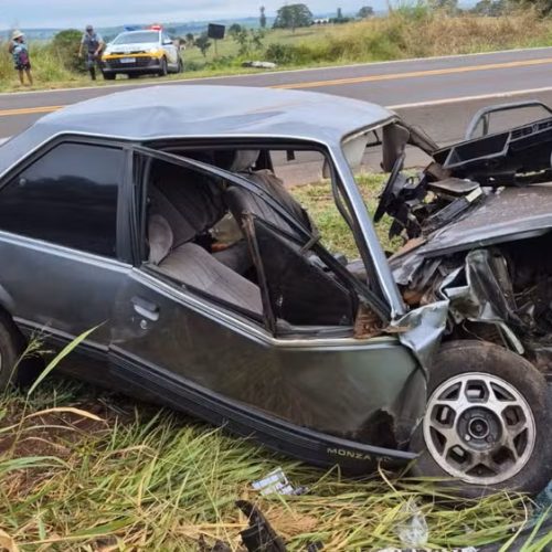Homem morre após colisão frontal na SP-543 em Fernandópolis