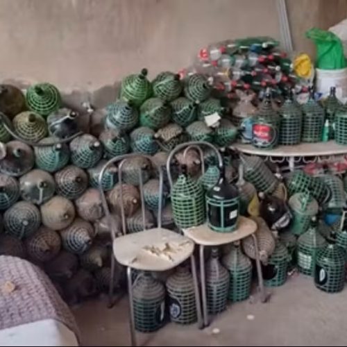 Mais uma pessoa é presa em flagrante com  bebidas alcoólicas de origem duvidosa no interior de SP