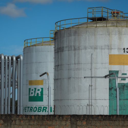 Distribuidoras de combustivel da Petrobras. Gasolina, caminhão tanque, caminhoneiros, paralizacao. Foto: Sérgio Lima/Poder 360