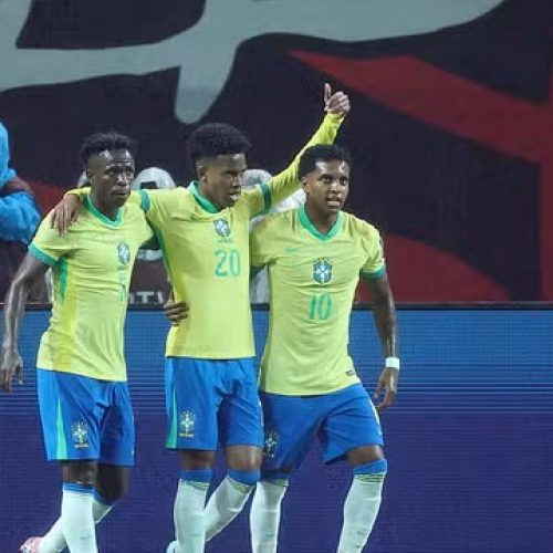 Brasil dá show e goleia Coreia do Sul em amistoso preparatório para a Copa de 2026