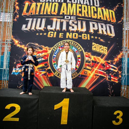 Lorrayne de Cássia, atleta de de Santa Rita, conquista segundo lugar no Campeonato Latino Americano de Jiu-Jitsu