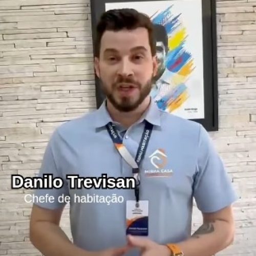 Chefe da Habitação de Porto Ferreira, Danilo Trevisan, anuncia inscrições para casas do Jardim Centenário e promete novas orientações nesta quinta-feira (28/05)