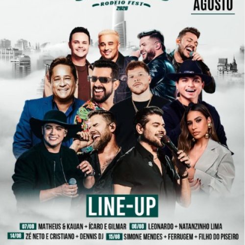 São Carlos Rodeio Fest anuncia programação completa com grandes nomes da música