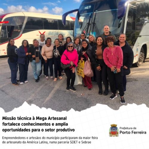 Porto Ferreira leva artesãos à maior feira de artesanato da América Latina