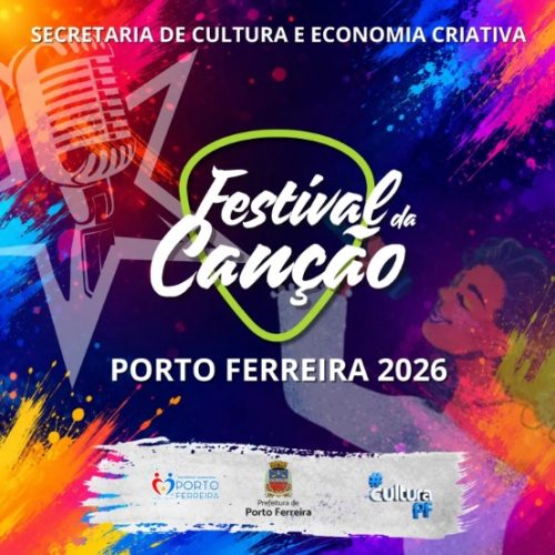 Inscrições já estão abertas para o Festival da Canção de Porto Ferreira 2026