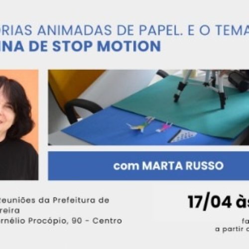 Oficina gratuita de stop motion chega a Porto Ferreira com proposta criativa para crianças e jovens
