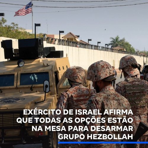 Israel diz que todas as opções estão na mesa e admite ampliar ofensiva no Líbano