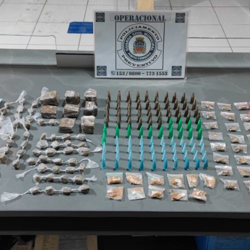 GCM de Porto Ferreira prende homem por tráfico de drogas no Jardim Esperança