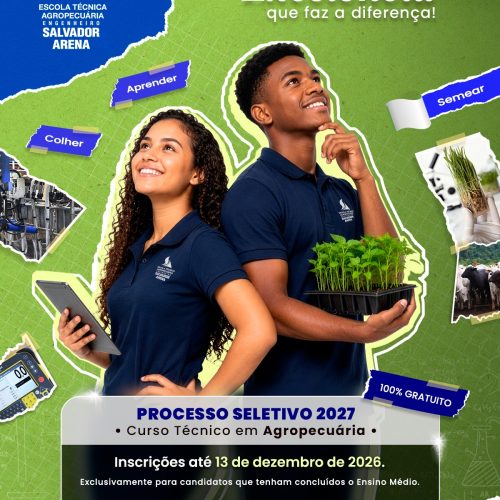 Curso técnico gratuito em Agropecuária está com inscrições abertas em Santa Rita do Passa Quatro