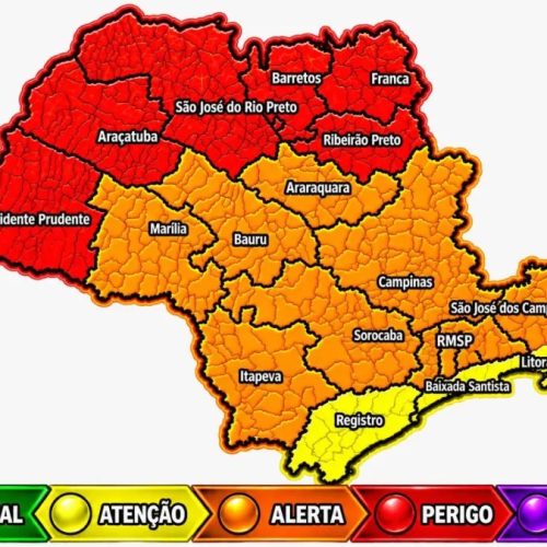 Onda de calor aumenta temperaturas e eleva risco de incêndios no interior de SP