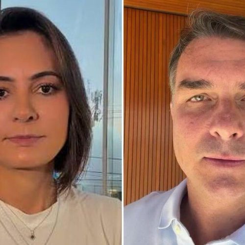 Michelle e Flávio Bolsonaro selam reconciliação e reforçam união para as eleições de 2026