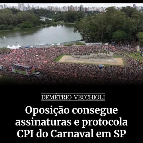 Vereadores reuniram assinaturas para protocolar CPI destinada a investigar o superfaturamento no  Carnaval 2026