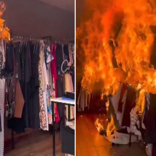 Discussão termina com agressão e incêndio em loja no interior de SP