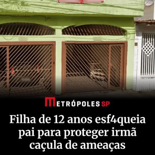 Para proteger a si e à irmã, menina ataca o prórpio pai para impedir que ele ateie fogo em casa