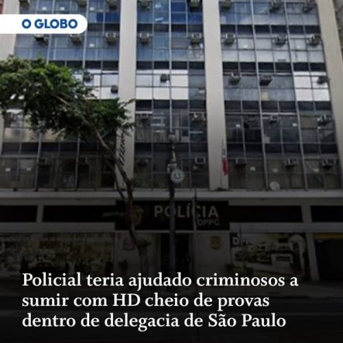 Policiais civis de SP são investigados por ajudar criminosos a manipular provas