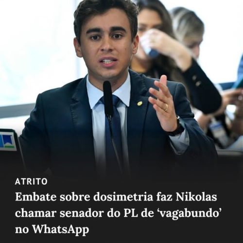 Nikolas Ferreira chama senador do PL de “vagabundo” após disputa por protagonismo