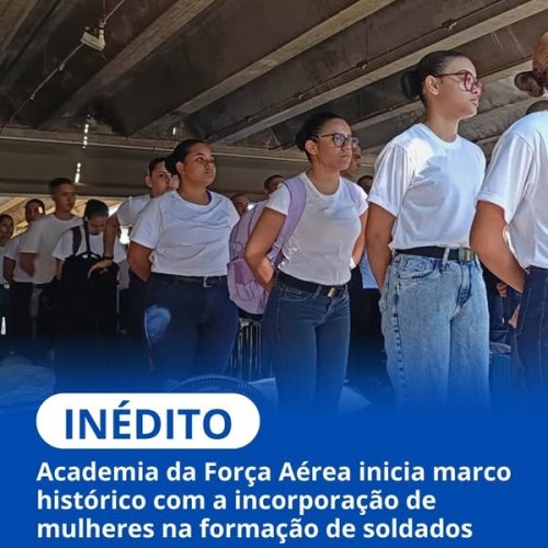 Mulheres passam a integrar formação de soldados na Academia da Força Aérea em Pirassununga