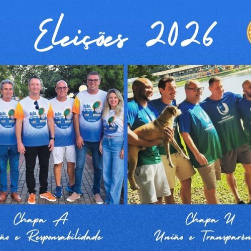 Duas chapas, situação e oposição, participam das Eleições do Clube de Campo das Figueiras deste domingo