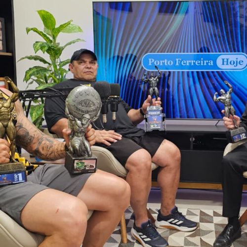 Treinador Lourenço revela os bastidores reais do fisiculturismo em novo episódio do podcast Porto Ferreira Hoje