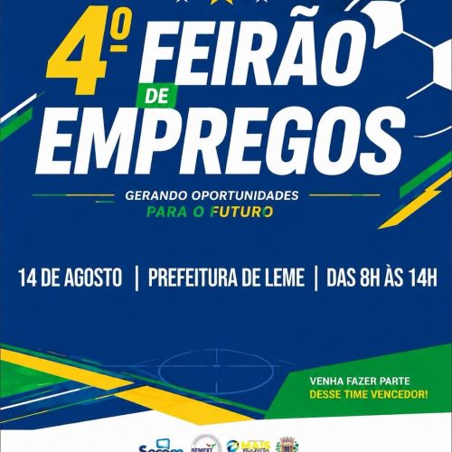 Feirão de Empregos oferece novas oportunidades de trabalho em Leme