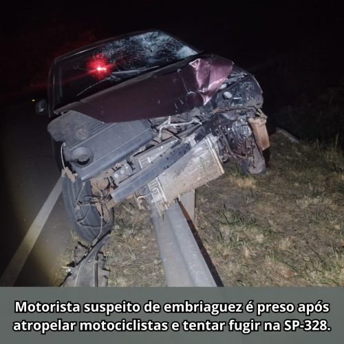 Motorista embriagado causa atropelamento em Ribeirão Preto e é preso após tentativa de fuga