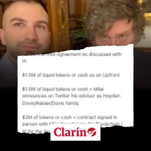 Escândalo da cripto moeda na Argentina: suposto acordo de US$ 5 milhões envolve o presidente Javier Milei