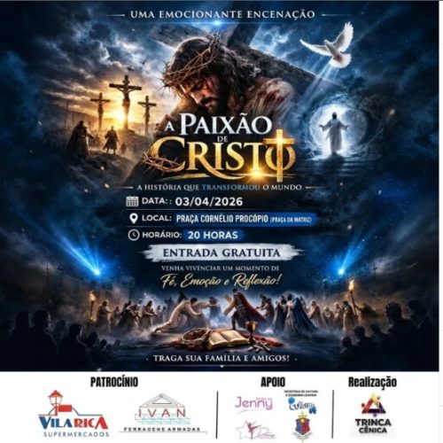 Paixão de Cristo pretende emociona público em apresentação em Porto Ferreira