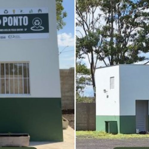 Novo Ecoponto de Santa Rita do Passa Quatro recebe descarte de resíduos de pequenas obras e recicláveis