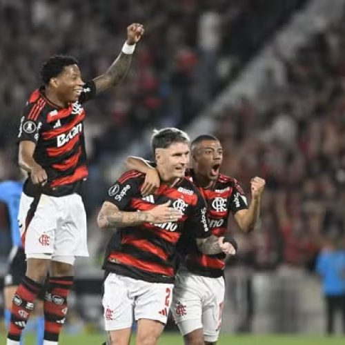 Flamengo abre vantagem, mas Estudiantes reage e mantém quartas da Libertadores em aberto