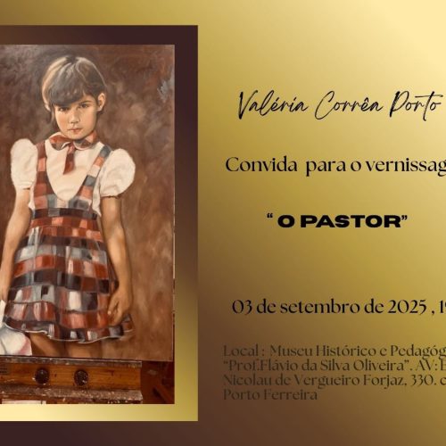 Valéria Corrêa Porto apresenta exposição “O Pastor” em Porto Ferreira