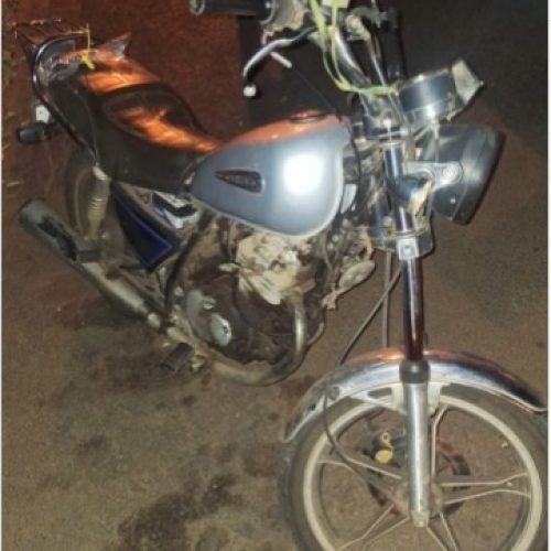 Polícia Militar recupera motocicleta roubada e detém suspeito durante patrulhamento