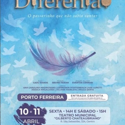 Porto Ferreira recebe espetáculo “diferentão” com mensagem sobre respeito e identidade