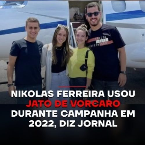 Nikolas Ferreira viajou em jatinho do dono do Banco Master para atos de campanha de Bolsonaro em 2022