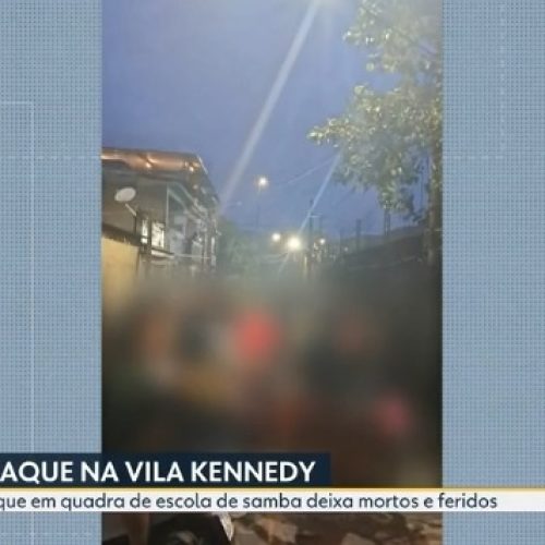 Ataque em quadra de escola de samba deixa dois mortos e quatro feridos