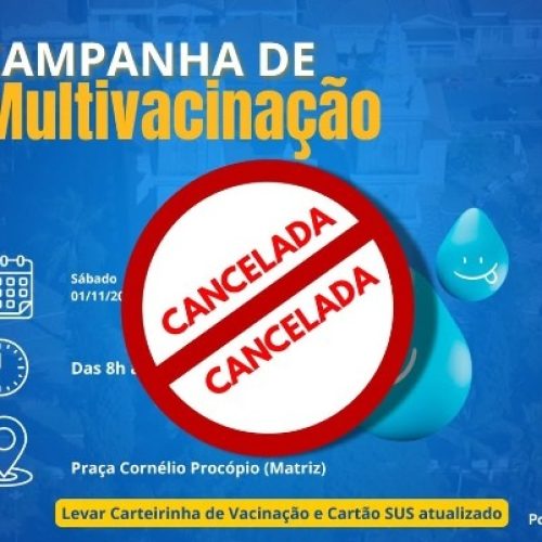 Campanha de multivacinação é adiada para 6 de dezembro em Porto Ferreira