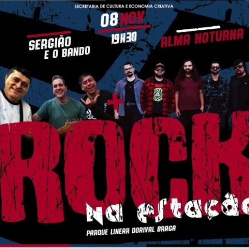 Edição de novembro do rock na estação anima Porto Ferreira