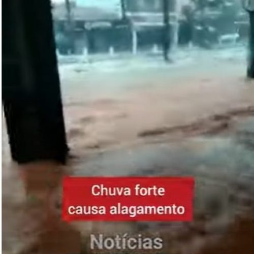 Chuva intensa provoca alagamentos e causa pânico no interior de SP