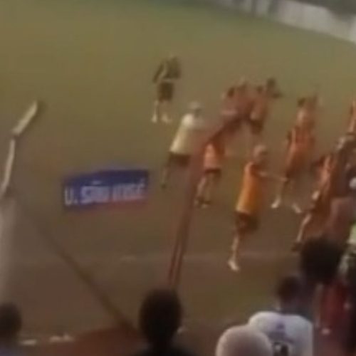 Confusão em partida de futebol deixa um idoso gravemente ferido no último fim de semana