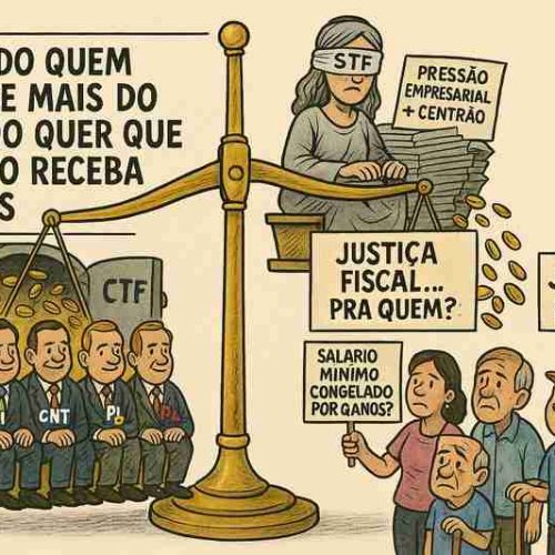 CNI, CNC e CNT se unem ao Centrão para barrar impostos sobre bilionários, bancos e apostas, enquanto defendem austeridade para os pobres
