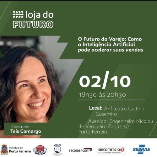 Porto Ferreira recebe palestra sobre uso da Inteligência Artificial no varejo