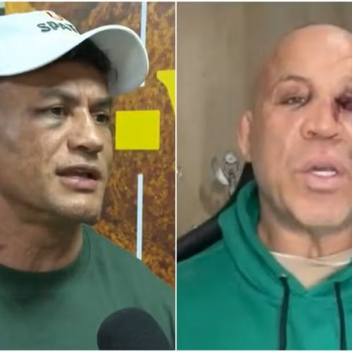 Briga Generalizada Após Luta Entre Popó e Wanderlei Silva Termina com Nocaute Fora das Regras