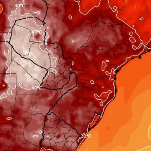 Sul enfrenta calor extremo e Sudeste registra risco de tempestades no início da semana