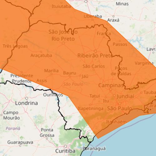 São Paulo tem alerta laranja para tempestades nesta terça-feira