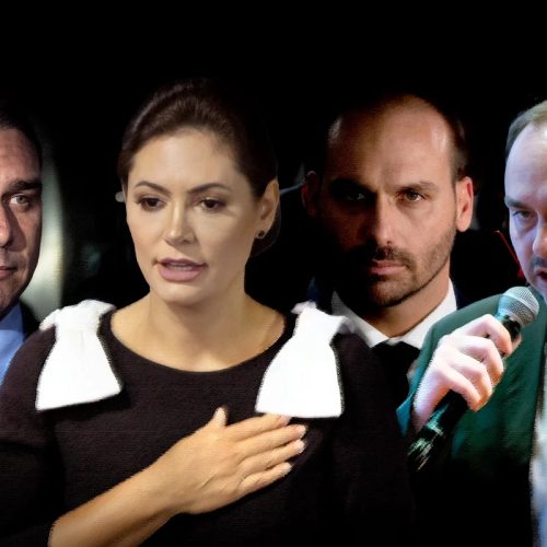Michelle Bolsonaro se pronuncia sobre críticas dos enteados