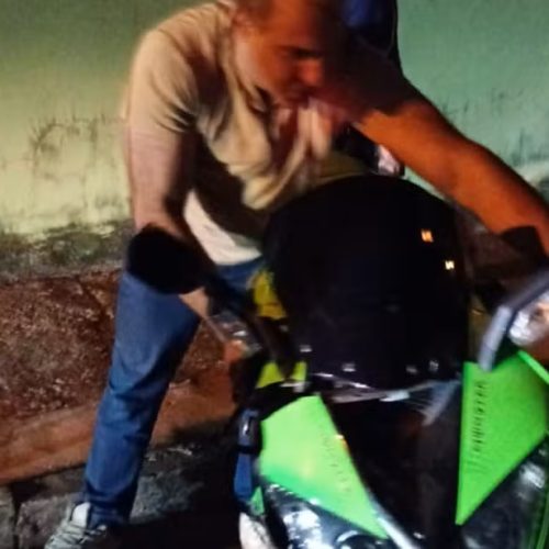 Assessor da Prefeitura é preso por embriaguez e atropelar uma idosa com sua motocicleta de luxo