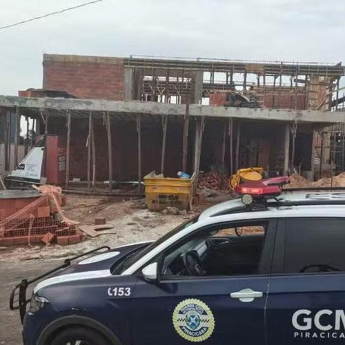 Trabalhador morre após choque elétrico e queda em obra em Piracicaba