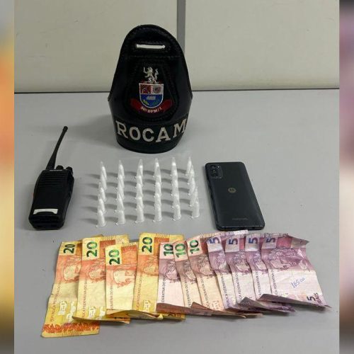 Operação da PM termina com prisão e apreensão de cocaína em Araras