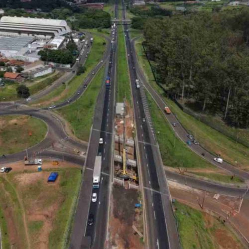 Obras na Rodovia Washington Luís interditam viaduto da UFSCar a partir desta segunda (19)