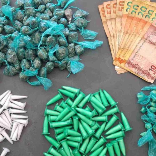 Homem é preso por tráfico de drogas após perseguição ocorrida no bairro Paschoal Salzano em Porto Ferreira